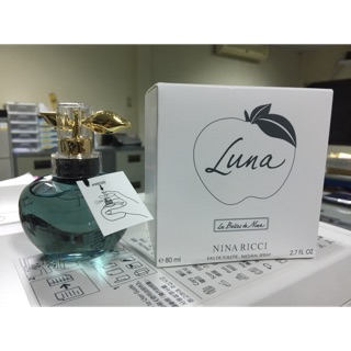 Nina luna les belles de nina edt ขนาด 80 ml กล่องเทสเตอร์