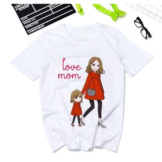 เสื้อวันแม่ เสื้อยืดวันแม่ The Moms day ใส่สบาย สีสันสดใส ใส่สบาย ไม่ยืดไม่ย้วย