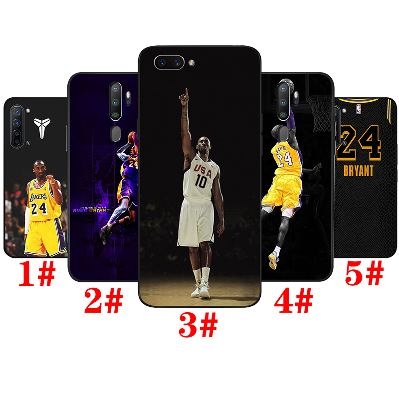 YD18 บาสเกตบอล 24 8 Kobe Bryant ซิลิโคนนุ่มเคสโทรศัพท์ OPPO A1K A12 A12E A12S A3S A5 A5S A7 A9 A32 A