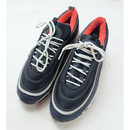 Nike Air Max 97 Midnight Navy Habanero Red Size 42EU มือสอง
