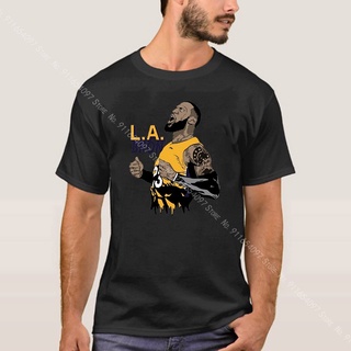 ใหม่ เสื้อยืดลําลอง แขนสั้น คอกลม พิมพ์ลาย Los Angeles Lakers James Basketball Us ทรงหลวม แฟชั่นสําหรับผู้ชาย xs-3xl