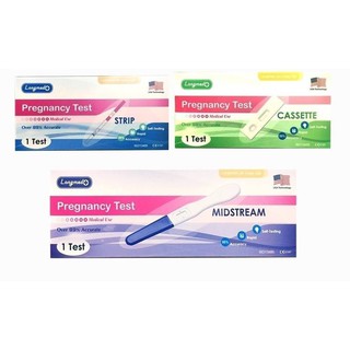 แผ่นตรวจครรภ์ Longmed แบบจุ่ม / ตลับ / ปากกา Longmed Pregnancy Test Strip / Cassette/ Midtream