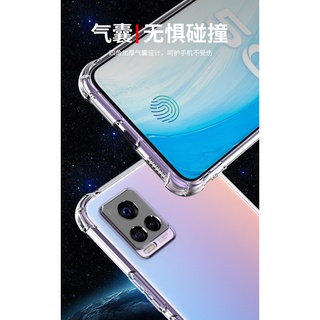 เคสโทรศัพท์มือถือเจลลี่ใส กันกระแทก 4 มุม สําหรับ Vivo V20 2021 V2025 V2024 V2040 V2043