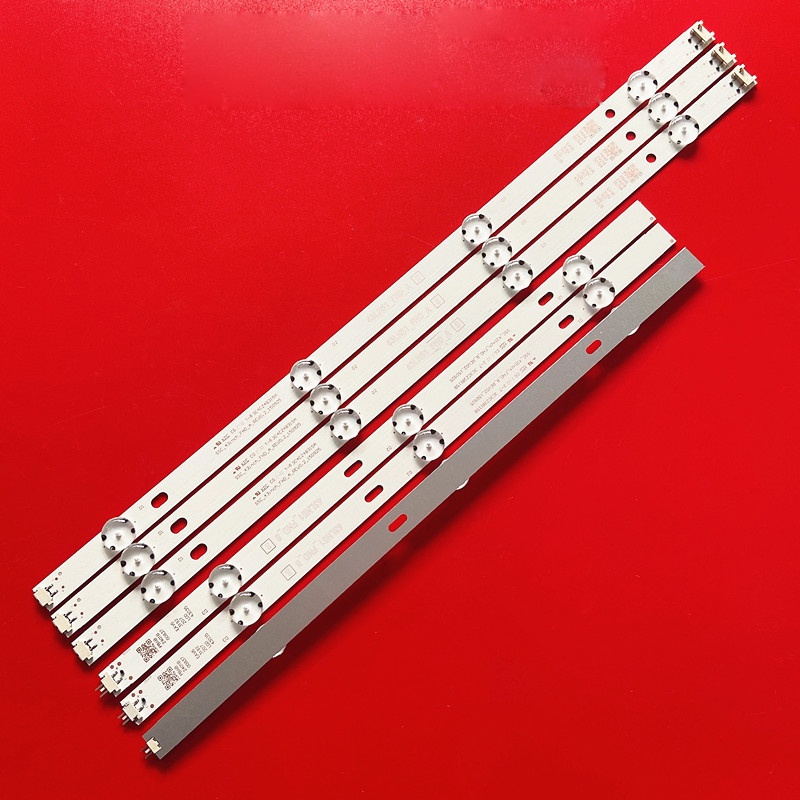 6 ชิ้น/เซ็ต led backlight strip สําหรับ LG43LH5100-CE 43LH51-FHD ssc-43inch-FHD-A/B-REV02-150925