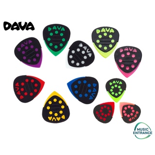 Dava Pick Grip Tips, Jazz Grips ปิ๊กกีต้าร์ ของแท้ ไม่ลื่นหลุดมือ