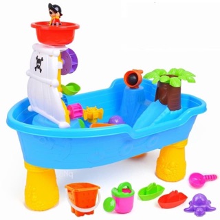 🙋‍ใครกำลังมองหากระบะทรายให้ลูก แนะนำไอเท็มนี้เลย...... 🚢"The Pirate Ship Sand and Water Table" ธีมเรือโจรสลัด