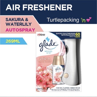 Glade Automatic Spray Freshener เครื่องพ่นสเปรย์ปรับอากาศอัตโนมัติ กลิ่น ซากุระ 🌸🤭💕