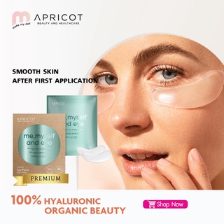 แผ่นมาส์กไฮยา(Hya) ซิลิโคนลดริ้วรอยใต้ดวงตา แบรนด์ Apricot นำเข้าจากเยอรมัน EYE PADS WITH HYALURON