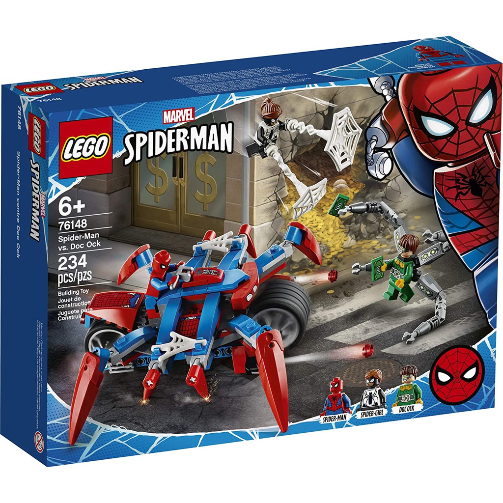 LEGO Marvel Spider-Man Spider-Man Bike Rescue Set 76113 US, 48% OFF