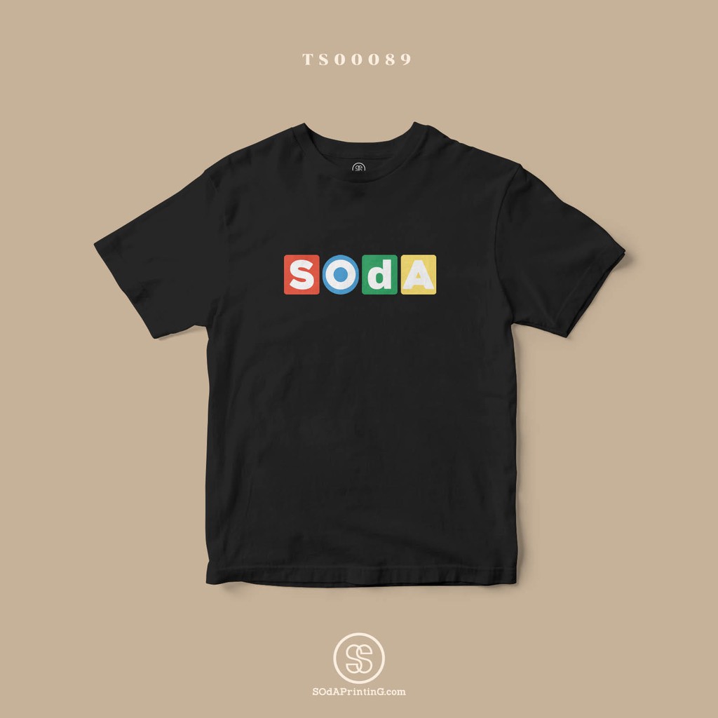 เสื้อยืด พิมพ์ลาย SODA RUBIK (TS00089) #SOdAtee #SOdAPrintinG