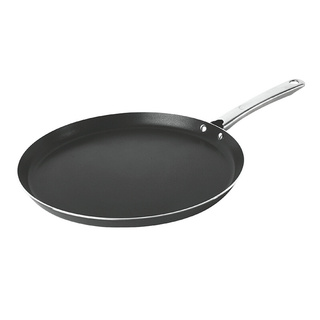 🔥แนะนำ!! MEYER กระทะด้ามนอนสติ๊กทำเครป New Excellence รุ่น 13530-T ขนาด 24 ซม. สีดำ Fry Pans &amp; Woks