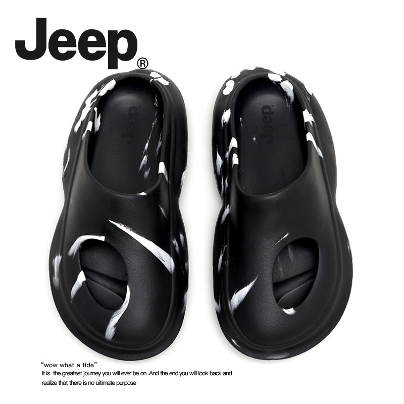 JEEP รองเท้าแตะ   รองเท้าหัวโต  สึกหรอ  กีฬา   ผู้ชาย   กันลื่น  jeep shoes