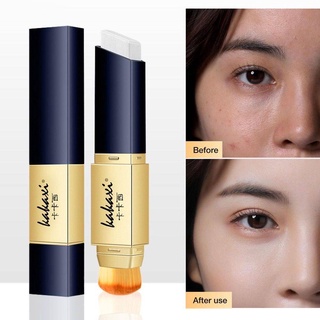 Kakashi Double-Sided Concealer With Brush Foundation Stick Concealer Foundation Stick Moisturizing and Natural Makeup