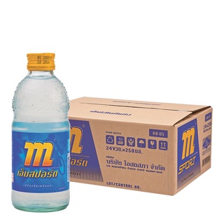 เอ็ม เครื่องดื่มเกลือแร่ 250 มล. แพ็ค 24 ขวด M-Electrolyte 250 ml x 24