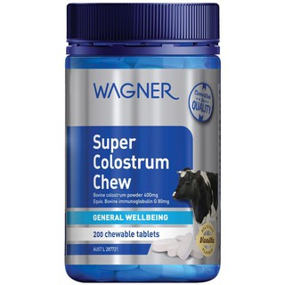 Wagner Super Colostrum Chewable 200 Tablets