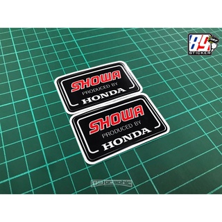 สติกเกอร์  โชว่า(SHOWA) รุ่นพิเศษ แปะโช๊ค มีให้เลือก2แบบ SHOWA HONDA/SHOWA Z62