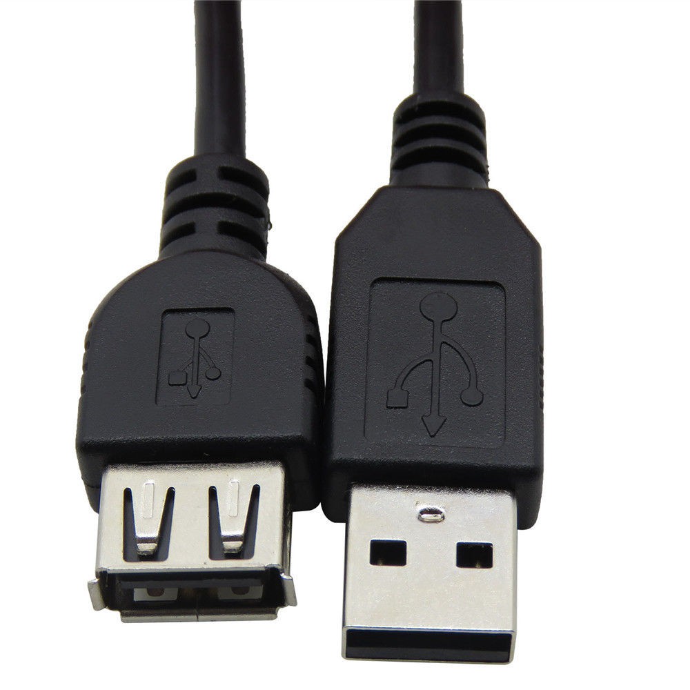 USB 2.0 Cable Extention USB Cable V2.0 M/F สายต่อยาว M/F 0.3M 0.5M 1.8M 3M 5M 10M