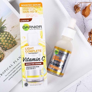 การ์นิเย่ Garnier Light Complete Vitamin C Boosting Serum 30ml วิตามินซี เซรั่ม ไบรท์เทนนิ่ง เซรั่ม (จัดส่งจากกรุงเทพฯ)