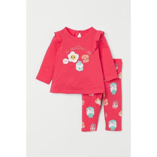 Hm auth hunting baby girl Set