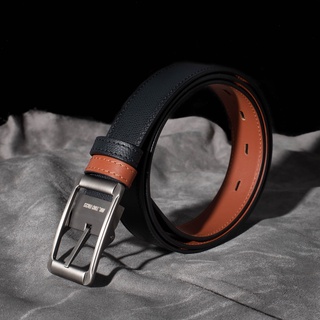 TWO FACES FLIPABLE BELT เข็มขัดหนังแท้