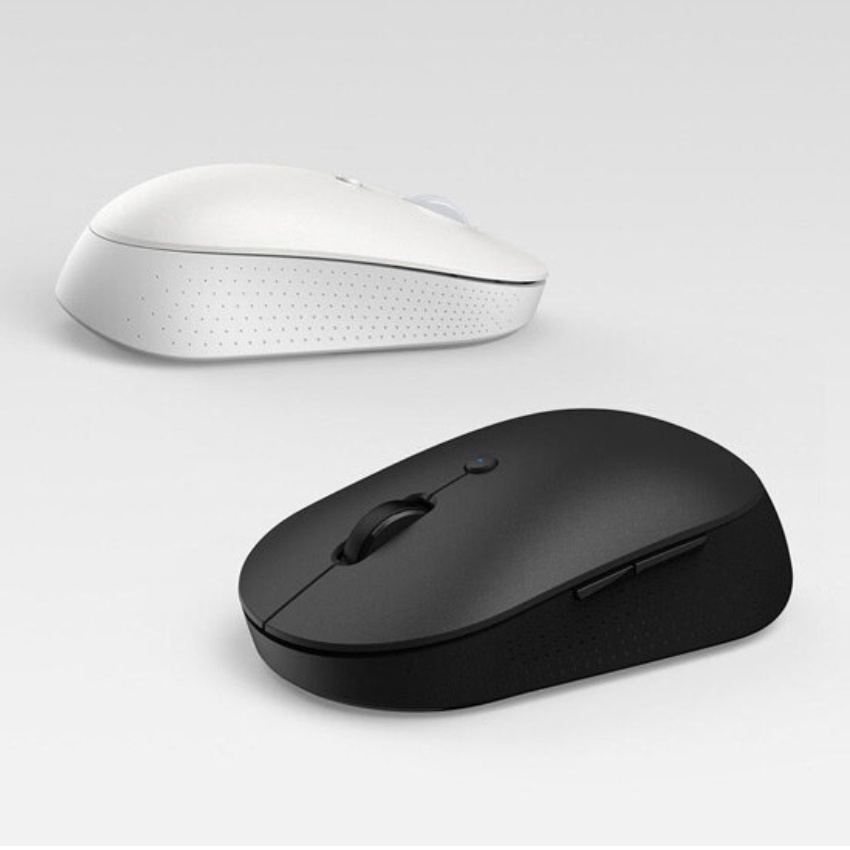 XIAOMI เมาส์ไร้สายคลิกไร้เสียง รุ่น MI DUAL MODE WIRELESS MOUSE SILENT EDITION BLACK (สีดำ)