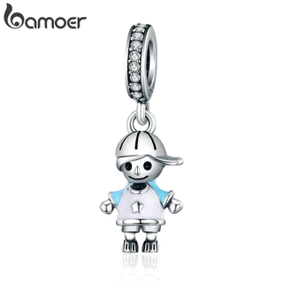 CHARMS Bamoer จี้สร้อยคอแฟชั่นสําหรับผู้หญิง Pa5341