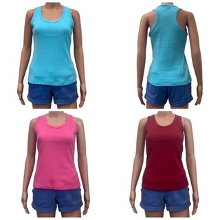 เสื้อกล้ามผู้หญิง   ผ้าคอตตอน ราคาถูก Tank tops for women