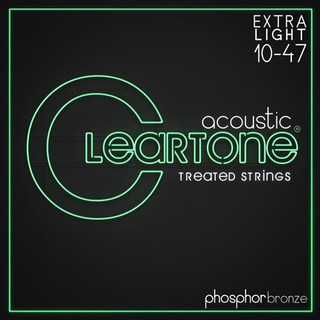 Cleartone Treated Phosphor Acoustic Strings 7410 Ultra Light 10-47