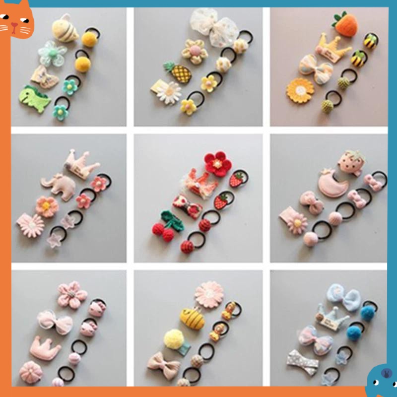 กิ๊บติดผมสุนัข Yorkshire Terrier BB คลิป Teddy Hair Dress Puppies ยางรัด Grunge คลิป Malz เครื่องประดับหัวสัตว์เลี้ยง