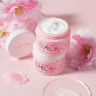 Laikou SAKURA ครีมบํารุงผิวหน้า ไวท์เทนนิ่ง ให้ความชุ่มชื้น ต่อต้านริ้วรอย 25 กรัม
