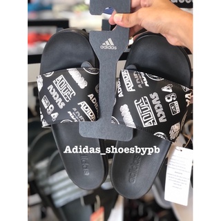 Adidas adilette comfort💯✅สีดำลาย