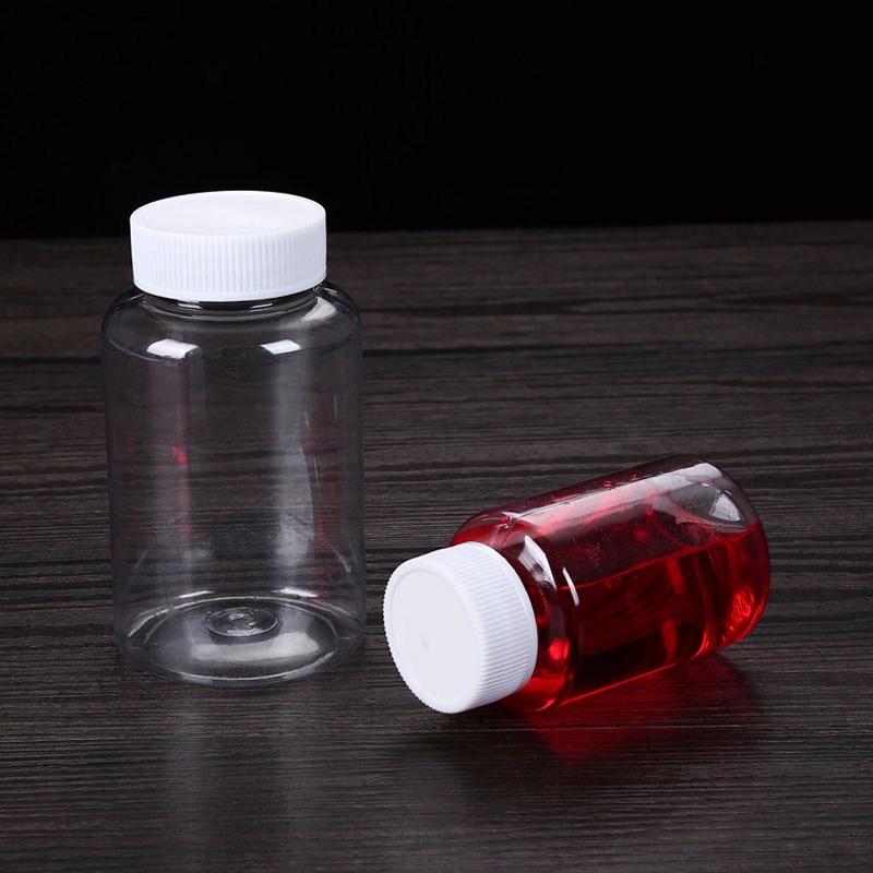 Yni 15ml/20ml/30ml/50ml พลาสติก PET โปร่งใสขวดเปล่าซีลผงยา Vial คอนเทนเนอร์ Reagent บรรจุขวด