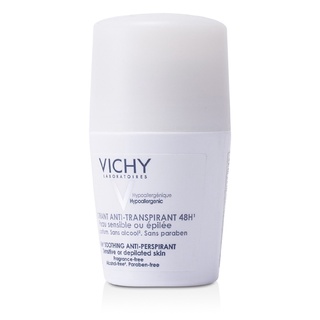 VICHY โรออนบำรุงผิวต่อต้านความเปียกชื้น 48Hr (ผิวบอบบาง / ผิวกำจัดขน) - 50ml/1.69oz