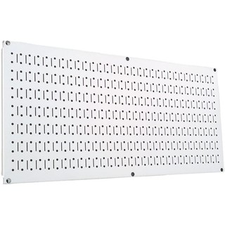 Wall Control : WCT30-HP-1632W* แผ่นเพกบอร์ด 16 x 32 Horizontal White Metal Pegboard