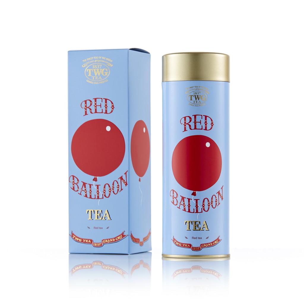 TWG Tea Red Balloon Tea Haute couture Tea Tin Gift 100g / ชาทีดับเบิ้ลยูจี ชาแดง บอลลูน ที บรรจุ 100 กรัม