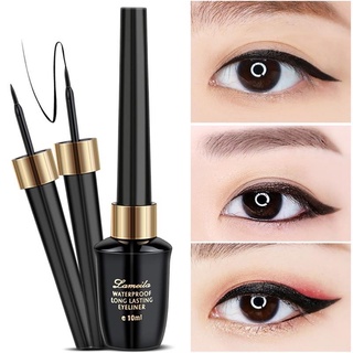 อายไลเนอร์ ลาเมลา No.760 Lameila ENGRGY ON YOUR EYE อายไลเนอร์กันน้ำที่ทนทาน เส้นเรียบ วาดการแต่งตาที่น่าดึงดูด ทรงปากกาสีดำสุด ๆ