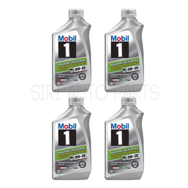 Mobil1 0W-30 Advanced Fuel Economy จำนวน 4 Qt