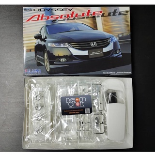 FUJIMI 1/24  Honda New Odyssey Absolute (โมเดลรถยนต์ Model DreamCraft)