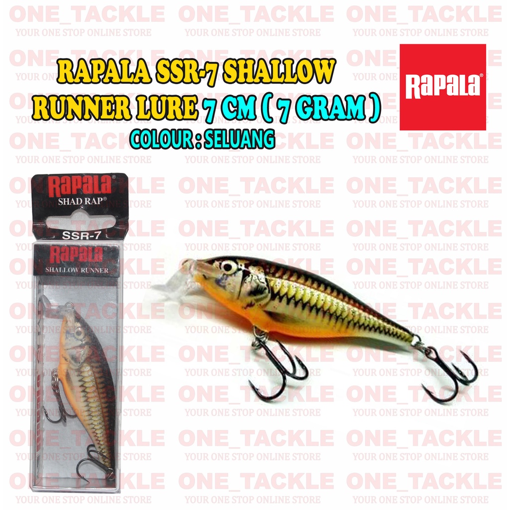 [24H Ships] Rapala SSR-7 Shallow Runner Lure 7 CM (7 กรัม)