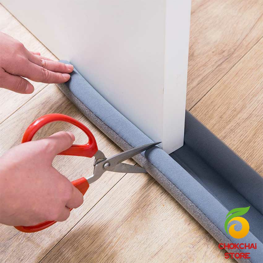 Chok [A697] แถบโฟมยางซีลกันเสียงรบกวนสําหรับติดประตู Windproof door stop