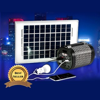 Solar Bluetooth speaker พลังงานแสงอาทิตย์