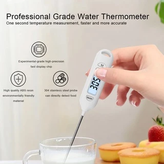 Diymore เครื่องวัดอุณหภูมิอาหาร ดิจิทัล เครื่องวัดอุณหภูมิอาหารอิเล็กทรอนิกส์ อุณหภูมิน้ํา นม เนย ครัว เครื่องวัด ชนิดเข็ม