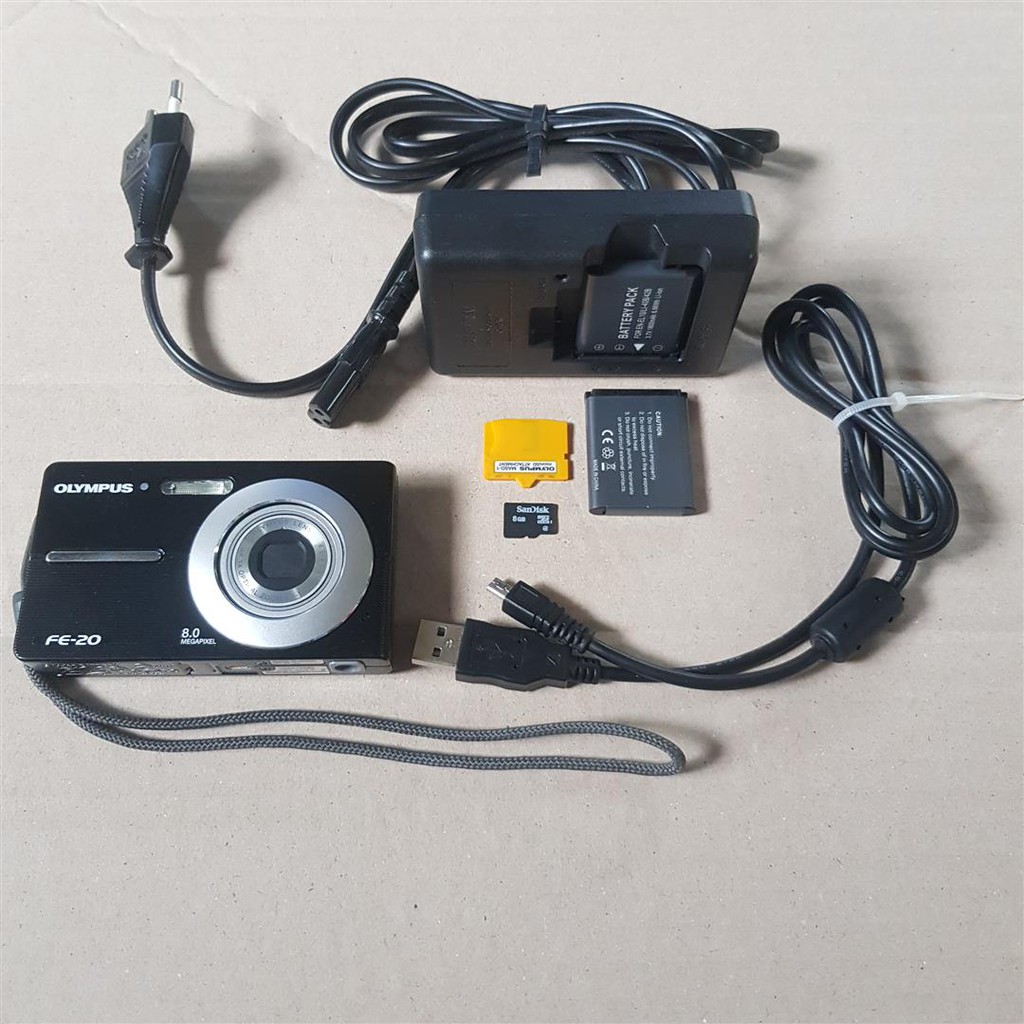 กล้องดิจิตอล OLYMPUS FE20 และอุปกรณ์ Shopee Thailand
