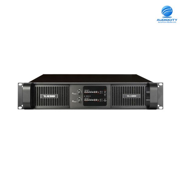 VL AUDIO VL-14000 เพาเวอร์แอมป์ 2 แชลแนล 2200 วัตต์ 8 โอห์ม
