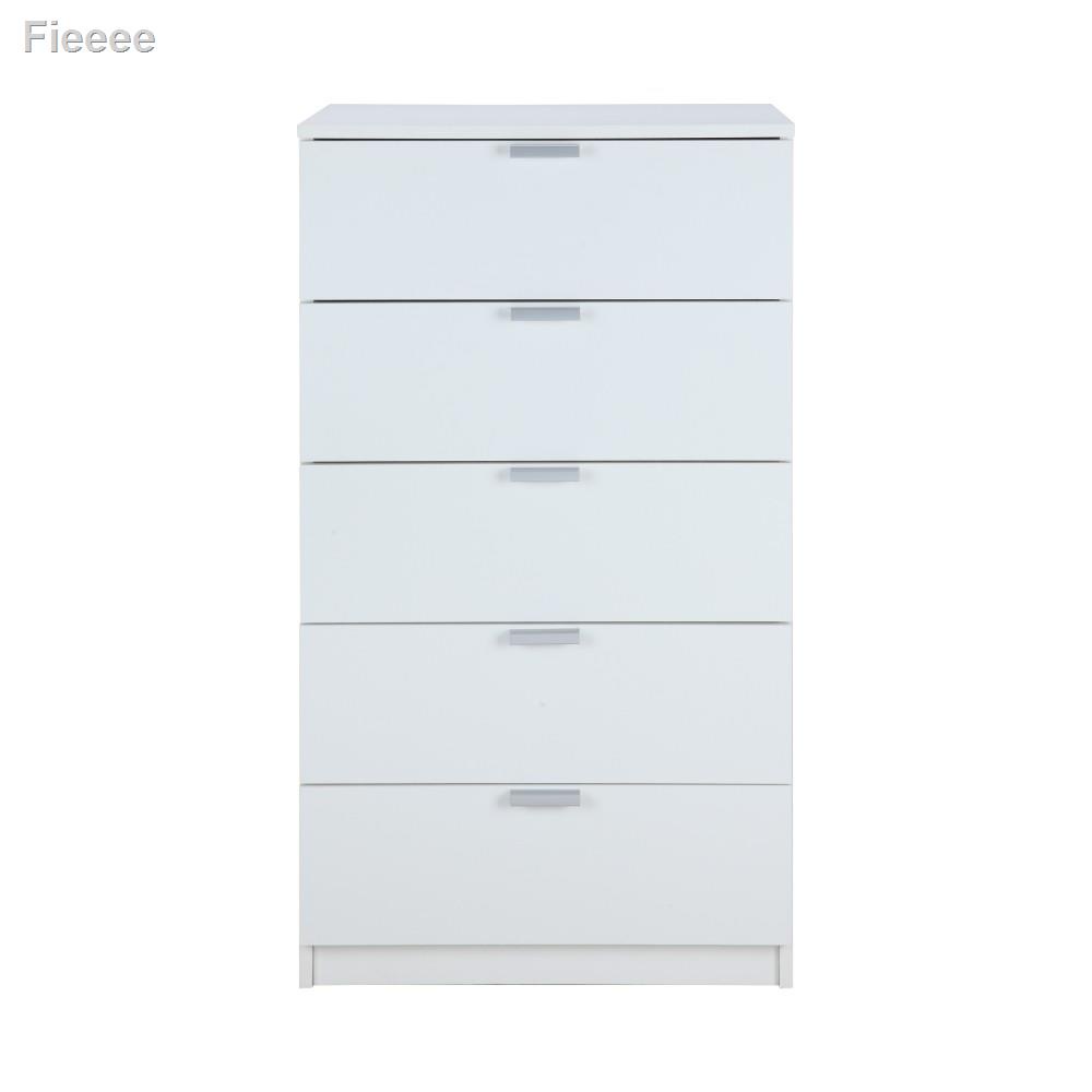 ร้านของเราเปิดตลอด 24 ชั่วโมง☁✧INDEX LIVING MALL ตู้เตี้ย 5 ลิ้นชัก รุ่น H-แม็กซ์ - สีขาว