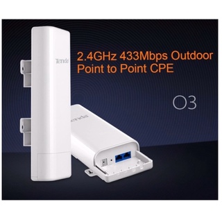 Tenda o3 150 Mbps Outdoor 5 มม. 2.4 G CPE Wireless Repeater WiFi Extender Router AP Point of Access Wi-Fi Bridge with