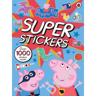 Asia Books หนังสือภาษาอังกฤษ PEPPA BIG SUPER STICKERS ACTIVITY BOOK