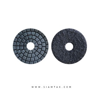 ใบขัดแห้ง 4 นิ้ว เบอร์ 0 DRY POLISHING PADS  4 Inches NUMBER 0 Marble tools Granite tools Tile tools