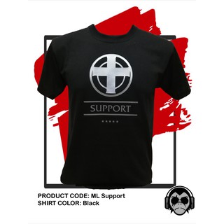 ML SUPPORT เสื้อที่ได้รับแรงบันดาลใจจากเกมออนไลน์ xPd