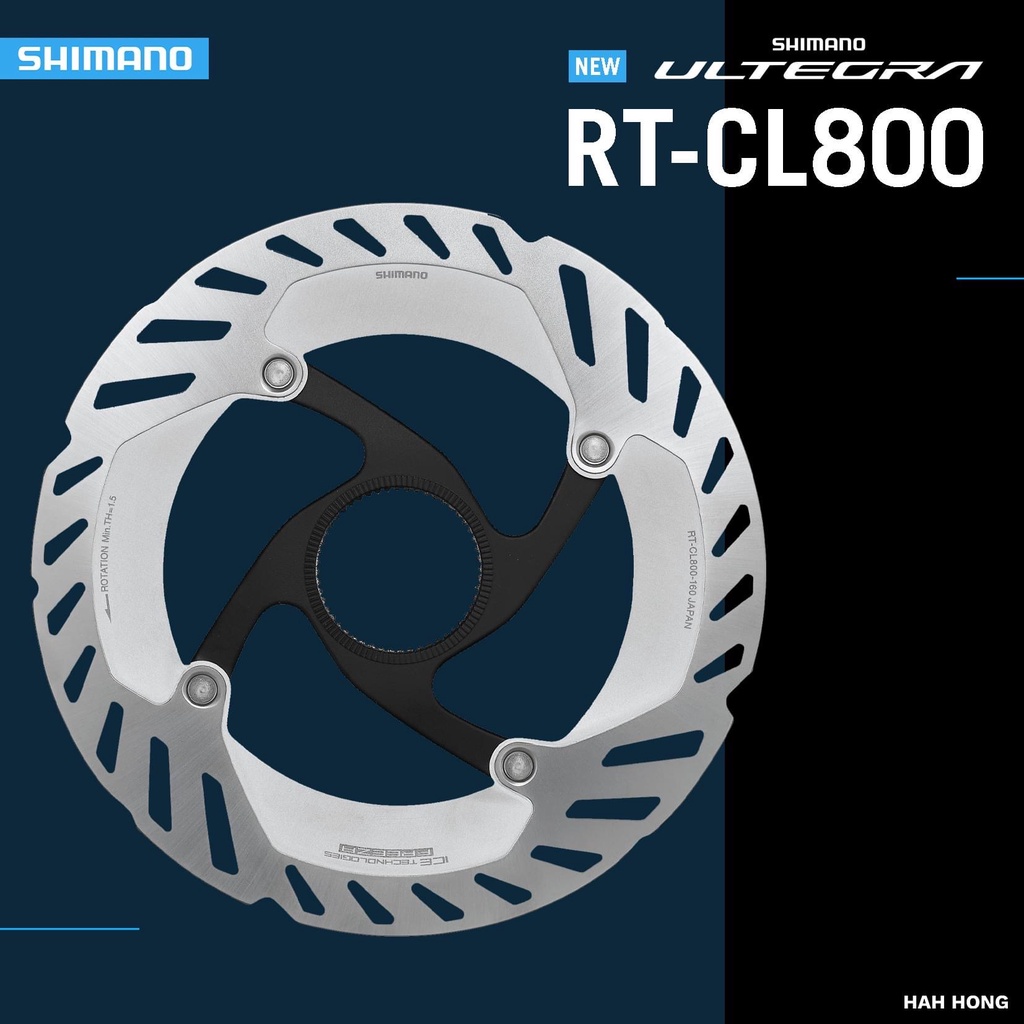 ใบดิส Shimano 105 Ultegra XT RT-MT800 RT-CL800 Center Lock ใบดิสเสือหมอบ Shimano
